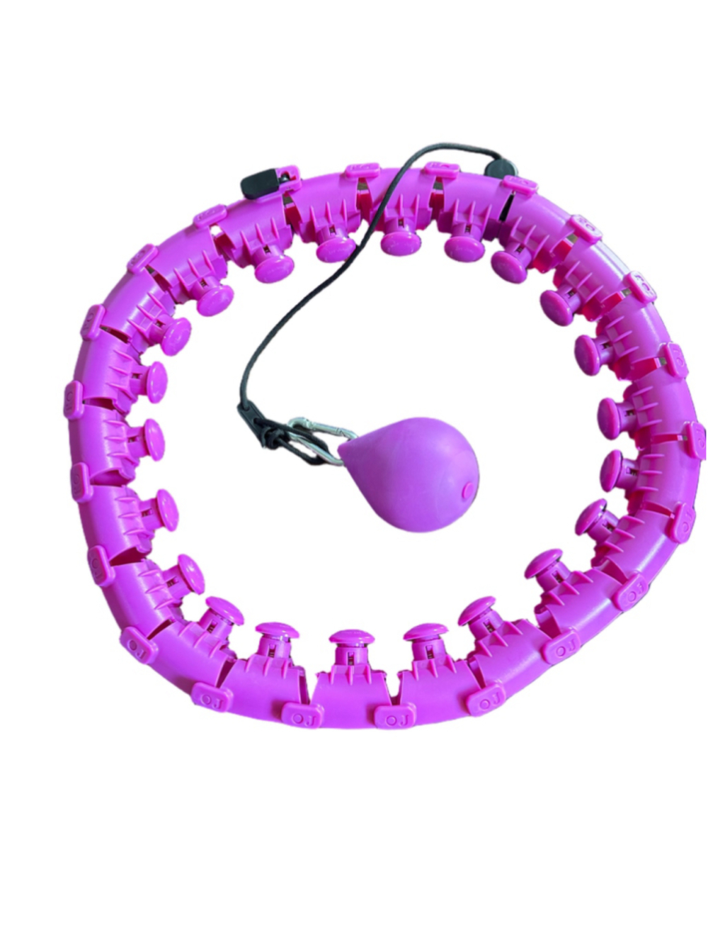 ⚡️ Weighted Hula Hoop Exercise Fitness Equipment Purple